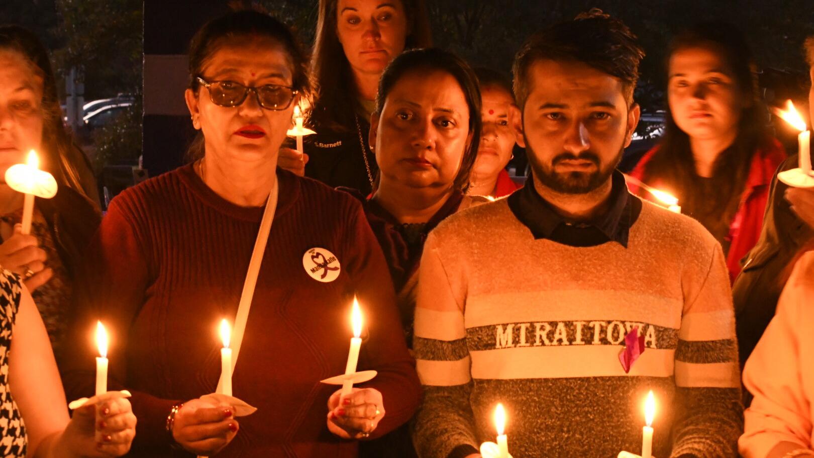 IN PHOTOS: Candlelight vigil for Mamta Kafle Bhatt